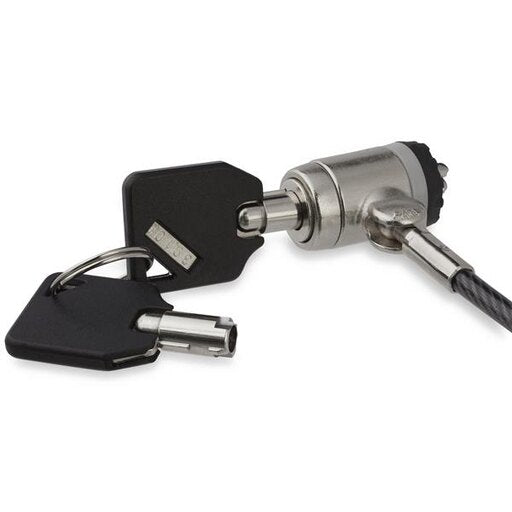 Cable Lock - Keyed - Push-to-Lock Button Cable Lock - Keyed - Push-to-Lock Button